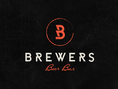 Brewers Beer Bar - Logo bar beer beer bar blue identity logo sweden