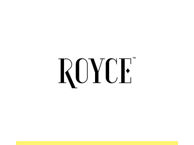 Royce fashion hair logo product styling