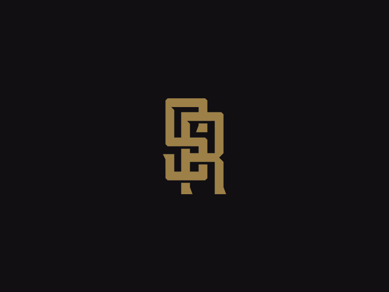 Sr Monogram By Keith Evans On Dribbble