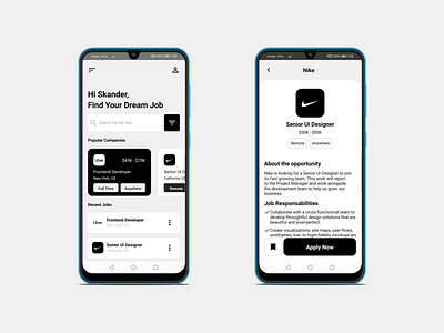 Job Application Mobile App job job application mobile app mobile app design mobile design ui design uidesign work