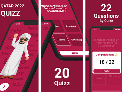 Hayya - Qatar WC 2022 Quiz Game 🏆⚽️