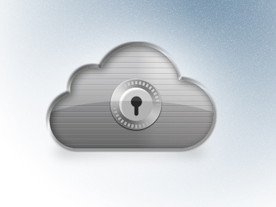 Cloud Secure cloud icon safe secure