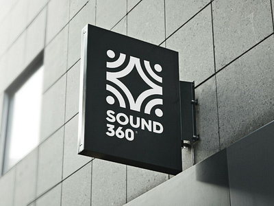 Sound 360 adobe design flat icon identity illustration illustrator logo logodesign minimal mobile photoshop type typography vector