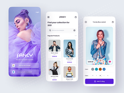 Fancy - The Fashion Store appdesign categories cloth shop ecommerce ecommerce app fashion fashion app fashion store materialdesign minimal mobile app design online shopping online store product design shopping app uidesign uxdesign