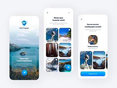 Vast Voyegs - Travel Blog App