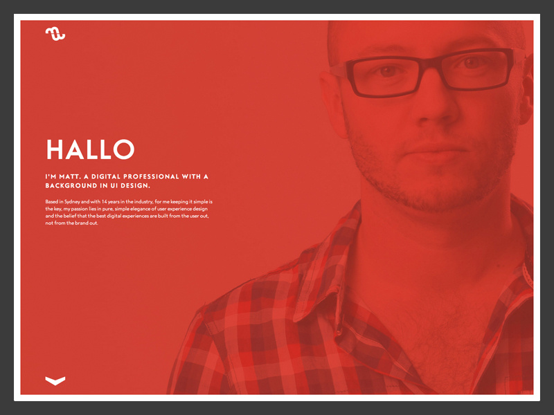 New Personal Site personal portfolio single page