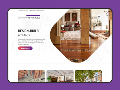 DB ui ux design web design websites