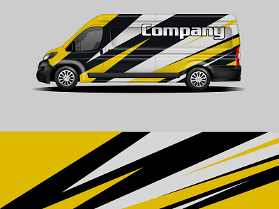 Van Wrap logo racing van wrap