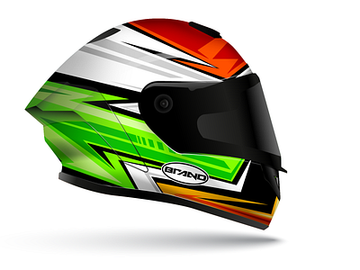 Helmet design full vector