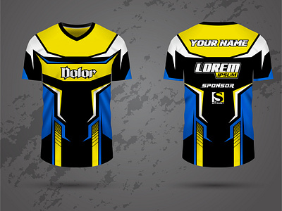 Racing shirt design vector