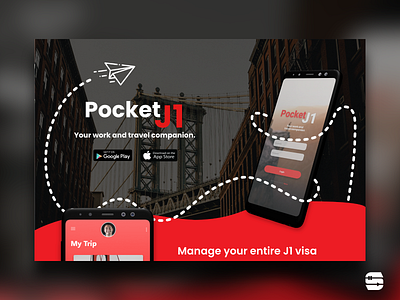 Pocket J1 - Landing Page