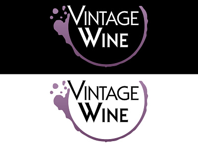 VintageWine logo stain wine