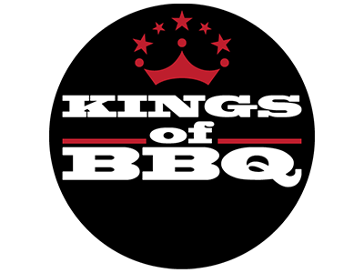 KINGS of BBQ badge bbq crown king logo