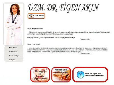 Dr. Figen Akın's Personel Web Site css doctor doctor web site front end development html mobile personal personal website responsive website