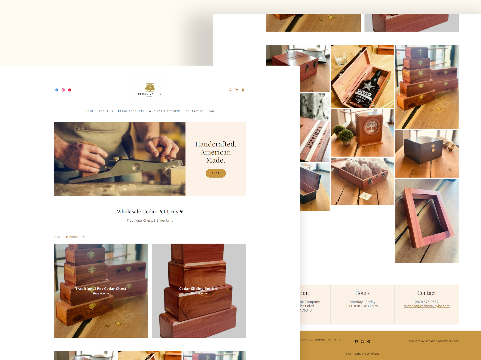 CEDAR VALLEY BOX COMPANY by elegance it on Dribbble