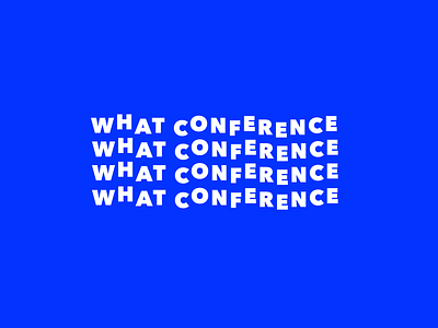 What Conference Logo