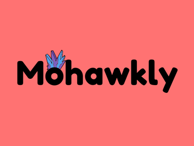 Mohawkly Logo full brand brand identity branding graphic design logo