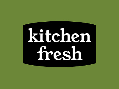 Kitchen Fresh logo design food fresh grocery illustration logo retail supermarket