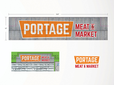 Portage Meat & Market Wall Decor