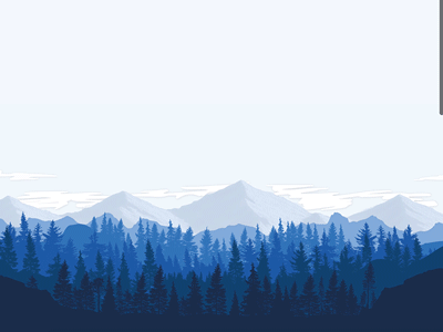 Mountain Layers Website Parallax gif html html css illustrator mountains parallax photoshop ux ux design vector webdesign