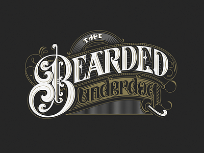 The Bearded Underdog - Vector branding craftsmanship handmade illustration lettering logo logotype typography vector vintage