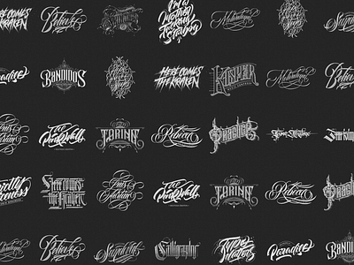 Logotypes & Lettering Collection Vol. 1 by Don Zorrito on Dribbble