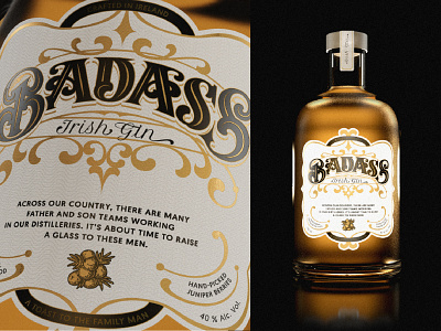 Badass Label design