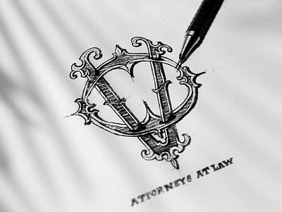 OV branding design handcrafted handmade lettering logo monogram sketch type typography vintage