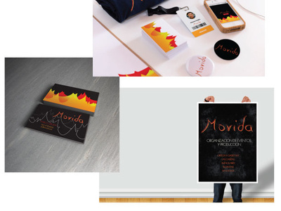 Movida Event Organziation brand identity brand strategy marketing campaign