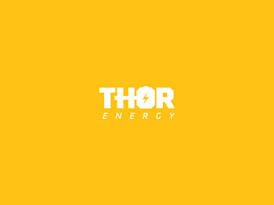 Thor Energy Logo battery branding energy hammer lightning logo logotype recharge thor visual identity