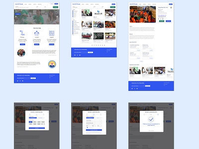 Social Exchange - Donation and Volunteer Platform branding donate donations interaction design layout sketch ui uidesign ux uxdesign volunteer web design website