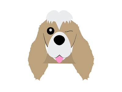 1 👁️🐶 emoji *3 animals design disable dog dogs emoji flatdesign graphicdesign illustration motion graphics one eye