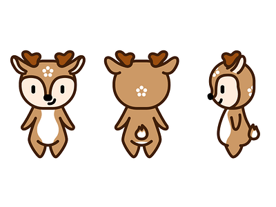 A deer named 芝芝