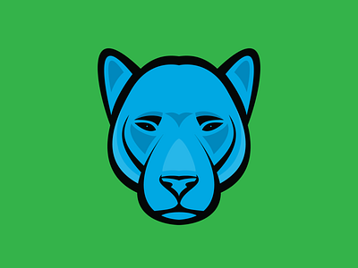 Panther graphic design illustration