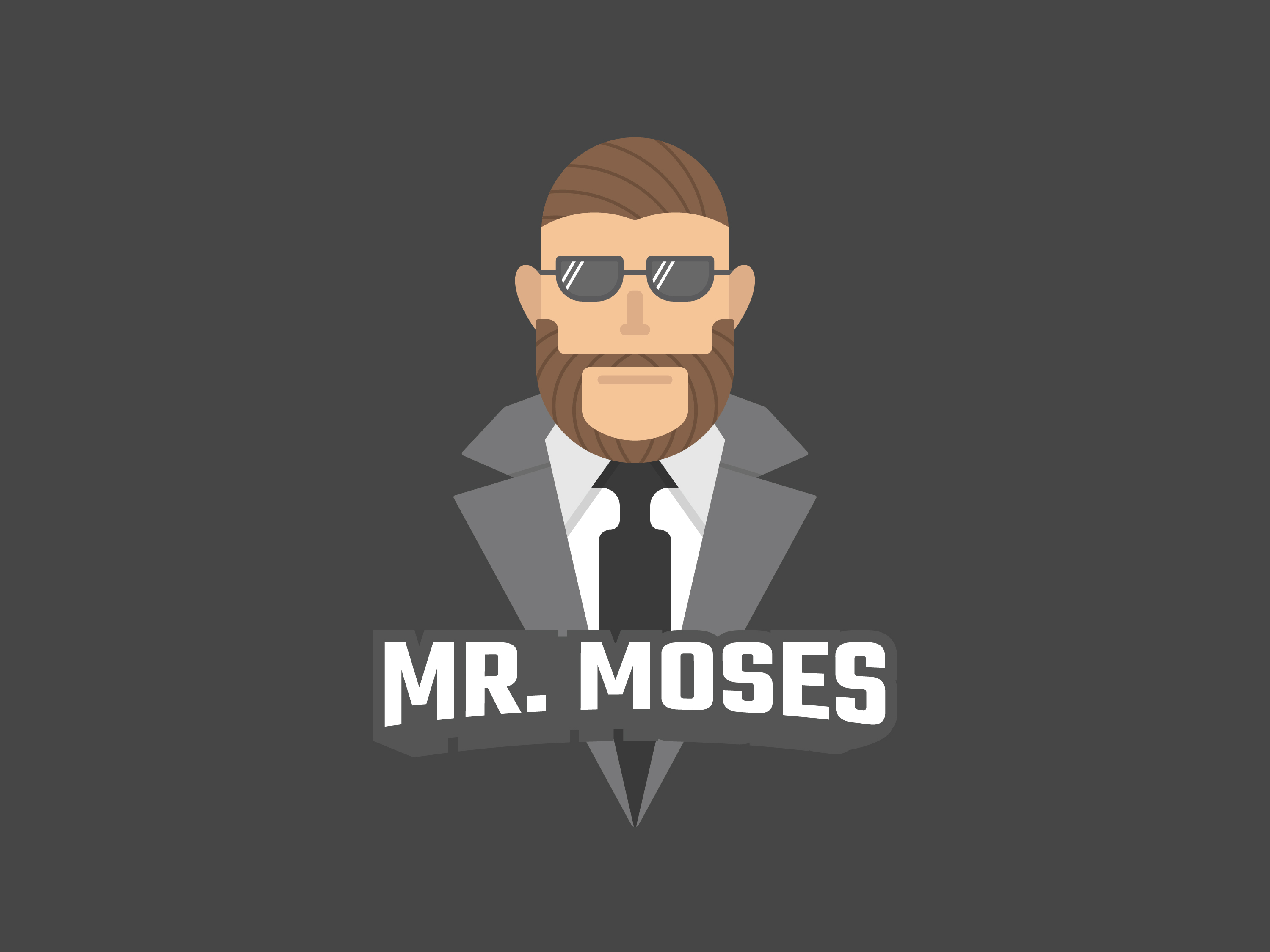 Mr. Moses - Twitch Logo by Mitchell Manser on Dribbble