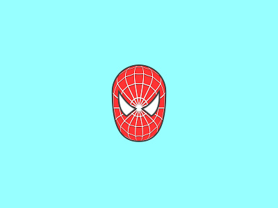 Spider-Man - Main Mask graphic design logo spiderman