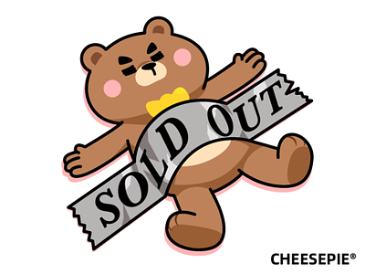 Mr Bear Sold Out bear