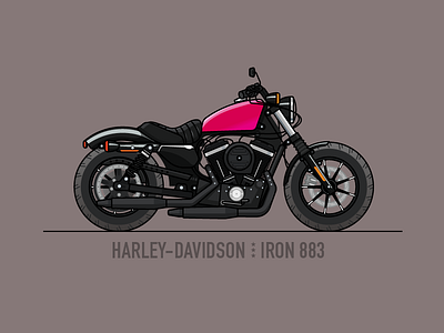 Harley-Davidson IRON 883 ai harley moto