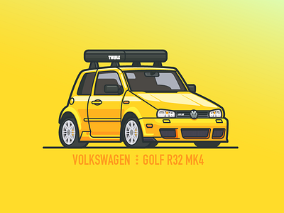 Golf R32 MK4 ai car qstyle