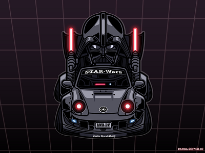 Darth Vader RWB 911 darth porsche rwb star vader wars