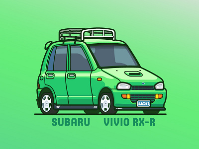 Subaru Vivio Rx ai car qstyle