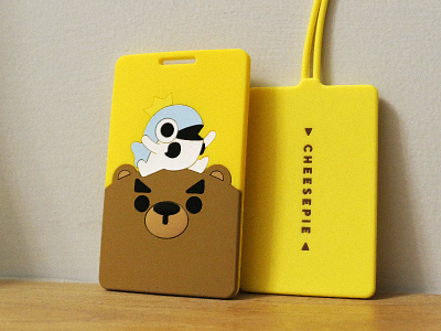 Mr Bear/Fish Cardcase bear card case fish silicone
