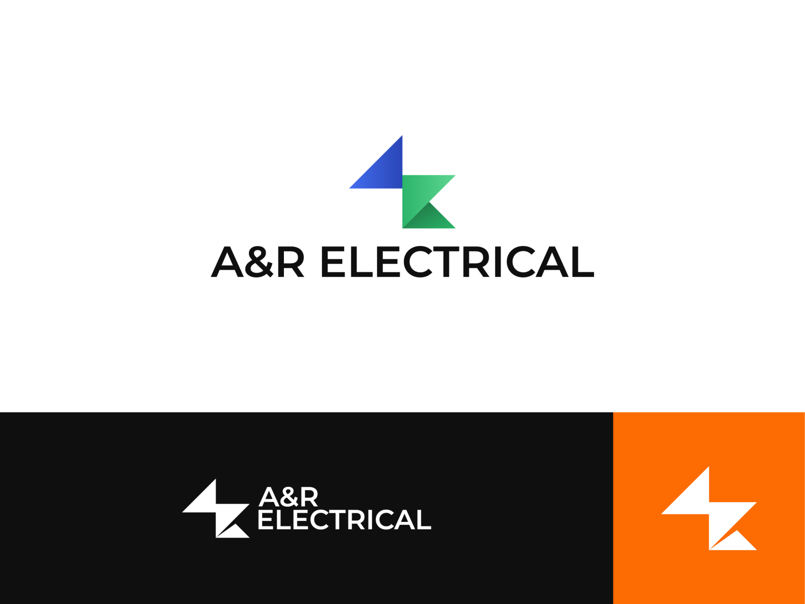 A&R Electrical - Electrical Construction Company Logo Design by Vito ...