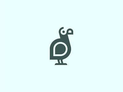 Dodo - Dodo Bird Logo Design bird branding design dodo endemic exotic extinct fun graphic icon identity illustration island logo logomark logotype playful prehistoric rare typography