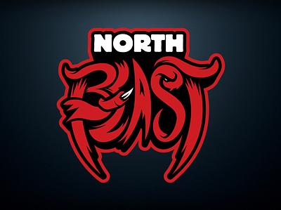 North Beast Cheer Collective | Logo Design branding cheerleading design illustration illustrator logo vector
