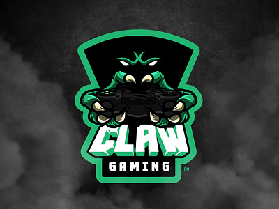 CLAW™ Gaming | eSports Channel Logo Design