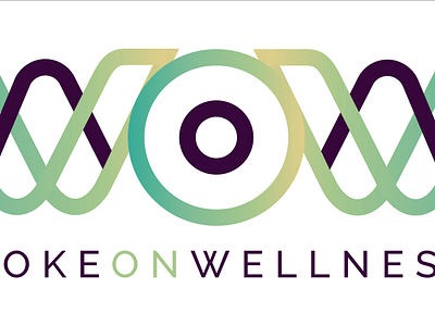 Woke On Wellness Logo Design branding design health illustrator logo minimal vector wellness wellness logo