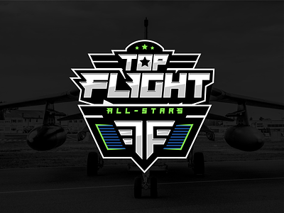 Top Flight All-Stars Rebrand air force branding design illustration illustrator logo top flight vector