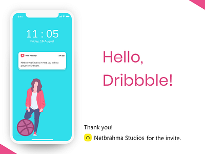 Hello Dribbble!! debut debutshot design hello hello dribble hellodribbble minimalism minimalistic ui ui design user interface design userinterface whitespace