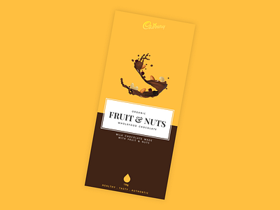 Weekly Warm-Up 3 - Chocolate Wrapper Redesign chocolate design minimalistic product product design ui weekly challenge weekly warm up